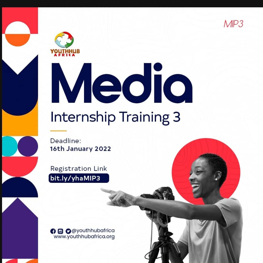 YouthHubAfrica Media Internship Program (MIP) 2022.